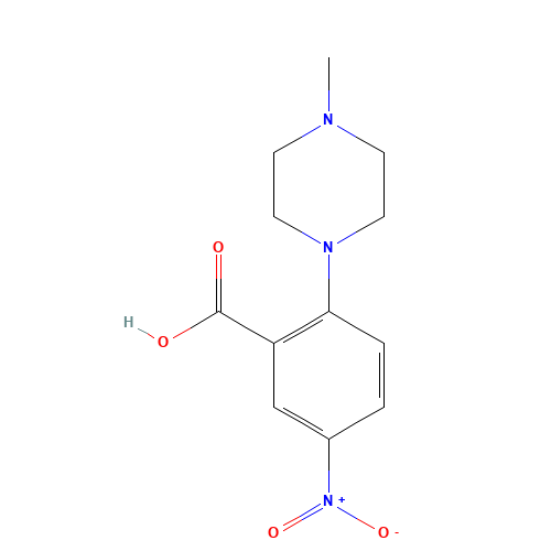 2-(4-methylpiperazin-1-yl)-5-nitrobenzoic acid (CAS: 78244-06-1) - Related Chemical Product