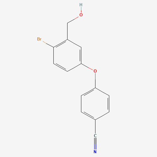 4-[4-bromo-3-(hydroxymethyl)phenoxy]benzonitrile (CAS: 906673-45-8) - Related Chemical Product