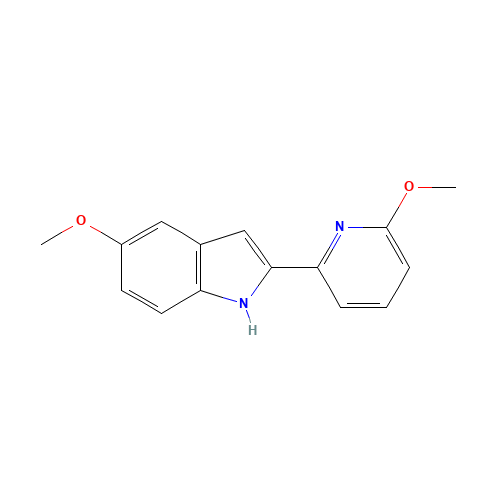5-methoxy-2-(6-methoxypyridin-2-yl)-1H-indole (CAS: 820977-31-9) - Related Chemical Product