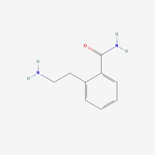 2-(2-aminoethyl)benzamide (CAS: 1343794-67-1) - Chemical Structure and Molecular Formula 