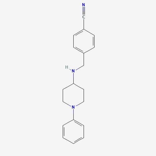 4-[[(1-phenylpiperidin-4-yl)amino]methyl]benzonitrile (CAS: 198649-64-8) - Related Chemical Product