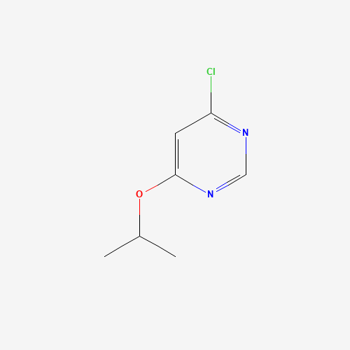 4-chloro-6-propan-2-yloxypyrimidine (CAS: 83774-13-4) - Chemical Structure and Molecular Formula 
