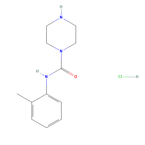 N-(2-methylphenyl)piperazine-1-carboxamide;hydrochloride (CAS: 1215359-90-2) - Related Chemical Product