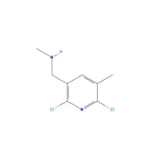 1-(2,6-dichloro-5-methylpyridin-3-yl)-N-methylmethanamine (CAS: 960595-49-7) - Related Chemical Product