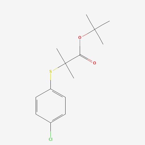tert-butyl 2-(4-chlorophenyl)sulfanyl-2-methylpropanoate (CAS: 175135-87-2) - Related Chemical Product