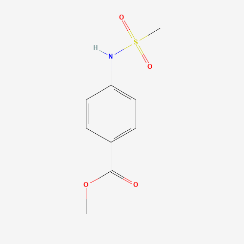 methyl 4-(methanesulfonamido)benzoate (CAS: 50790-28-8) - Chemical Structure and Molecular Formula 