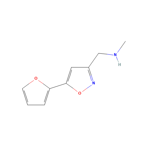 1-[5-(furan-2-yl)-1,2-oxazol-3-yl]-N-methylmethanamine (CAS: 857348-51-7) - Related Chemical Product