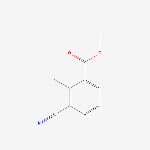 methyl 3-cyano-2-methylbenzoate (CAS: 93340-09-1) - Chemical Structure and Molecular Formula 