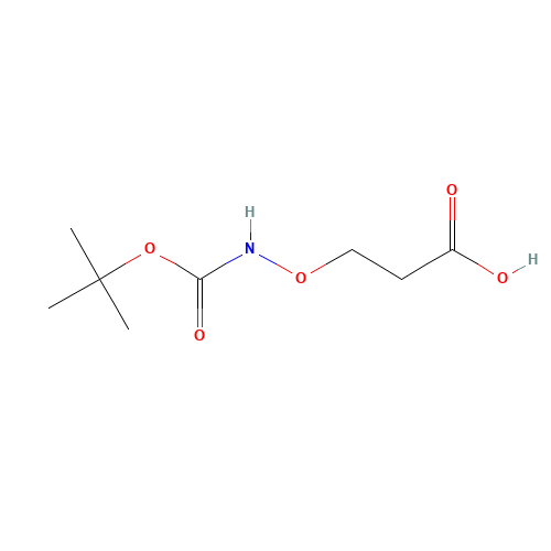 3-[(2-methylpropan-2-yl)oxycarbonylamino]oxypropanoic acid (CAS: 68754-59-6) - Related Chemical Product