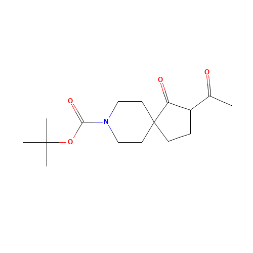 tert-butyl 3-acetyl-4-oxo-8-azaspiro[4.5]decane-8-carboxylate (CAS: 849203-24-3) - Related Chemical Product