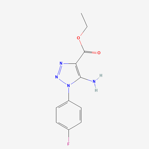 ethyl 5-amino-1-(4-fluorophenyl)triazole-4-carboxylate (CAS: 28924-58-5) - Related Chemical Product