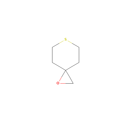 1-oxa-6-thiaspiro[2.5]octane (CAS: 185-73-9) - Chemical Structure and Molecular Formula 