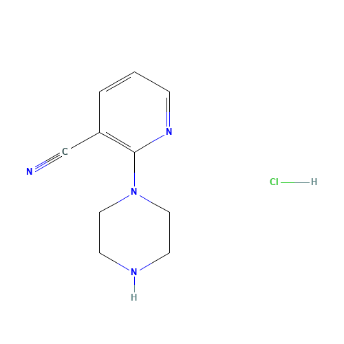 2-piperazin-1-ylpyridine-3-carbonitrile;hydrochloride (CAS: 1185307-06-5) - Related Chemical Product