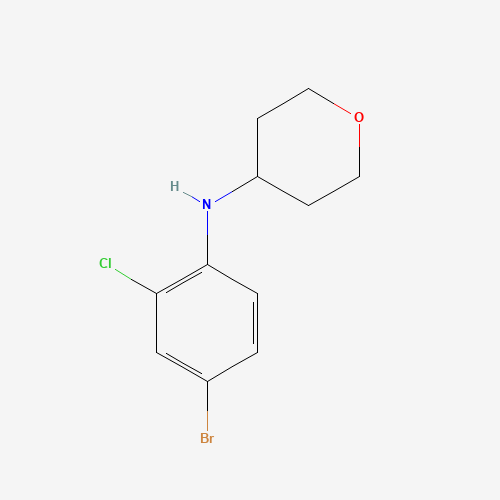 N-(4-bromo-2-chlorophenyl)oxan-4-amine (CAS: 1056465-04-3) - Related Chemical Product