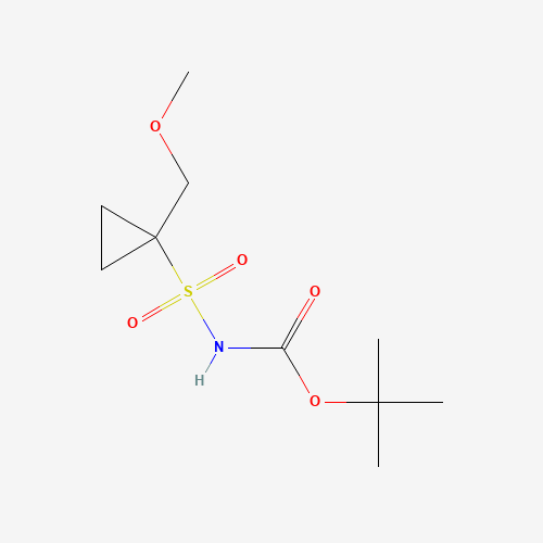 tert-butyl N-[1-(methoxymethyl)cyclopropyl]sulfonylcarbamate (CAS: 681808-27-5) - Related Chemical Product