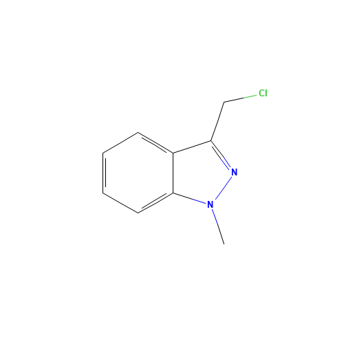 3-(chloromethyl)-1-methylindazole (CAS: 1578-97-8) - Related Chemical Product