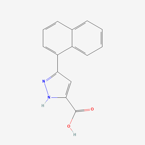 3-naphthalen-1-yl-1H-pyrazole-5-carboxylic acid (CAS: 1029104-45-7) - Related Chemical Product