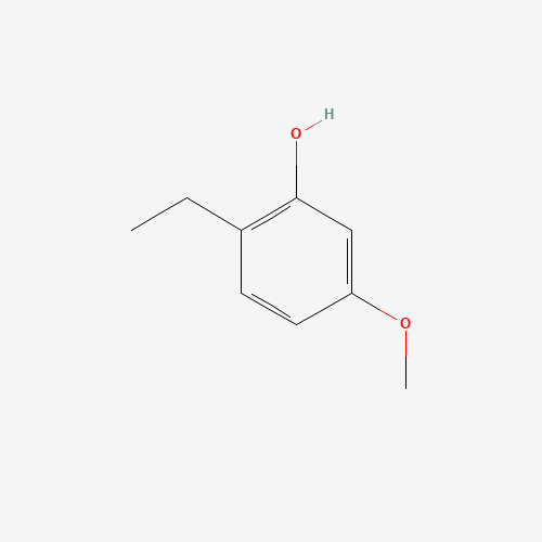 2-ethyl-5-methoxyphenol (CAS: 19672-02-7) - Chemical Structure and Molecular Formula 