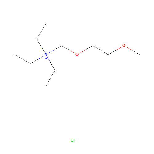 triethyl(2-methoxyethoxymethyl)azanium;chloride (CAS: 60043-43-8) - Related Chemical Product