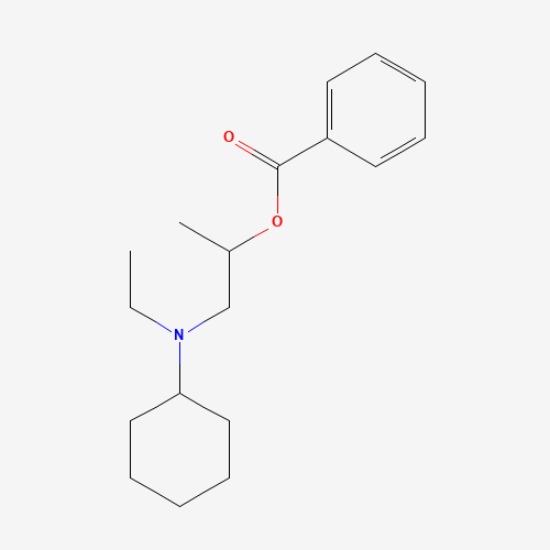 1-[cyclohexyl(ethyl)amino]propan-2-yl benzoate (CAS: 1431326-50-9) - Related Chemical Product