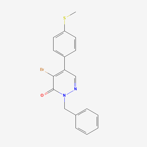 2-benzyl-4-bromo-5-(4-methylsulfanylphenyl)pyridazin-3-one (CAS: 213764-19-3) - Related Chemical Product