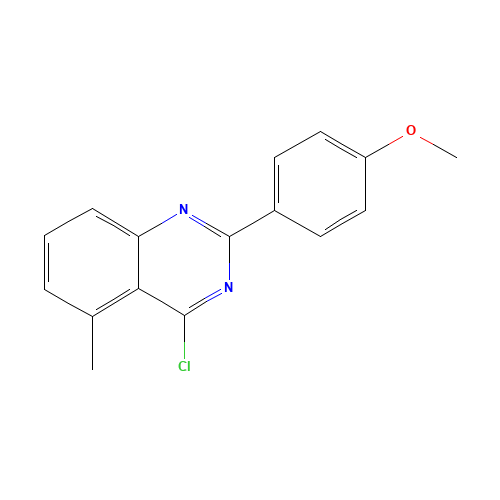 4-chloro-2-(4-methoxyphenyl)-5-methylquinazoline (CAS: 885277-29-2) - Related Chemical Product