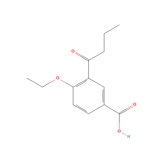 3-butanoyl-4-ethoxybenzoic acid (CAS: 258273-42-6) - Related Chemical Product