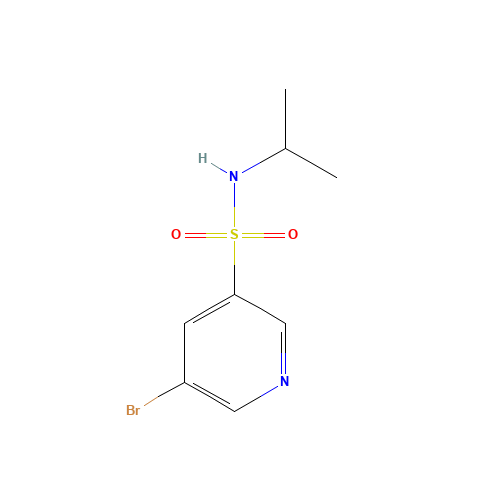 5-bromo-N-propan-2-ylpyridine-3-sulfonamide (CAS: 1240282-56-7) - Related Chemical Product