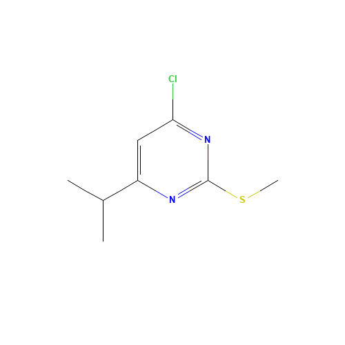 4-chloro-2-methylsulfanyl-6-propan-2-ylpyrimidine (CAS: 199863-95-1) - Related Chemical Product