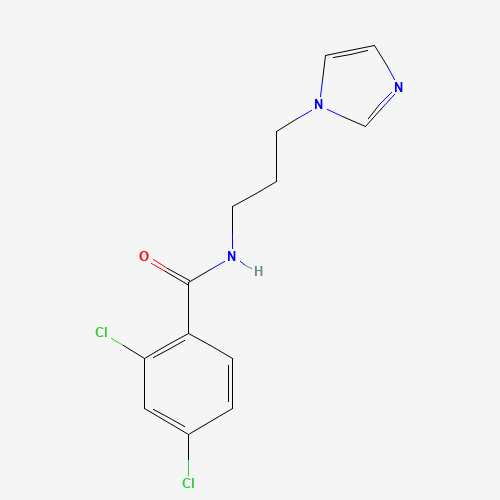 2,4-dichloro-N-(3-imidazol-1-ylpropyl)benzamide (CAS: 349092-52-0) - Related Chemical Product