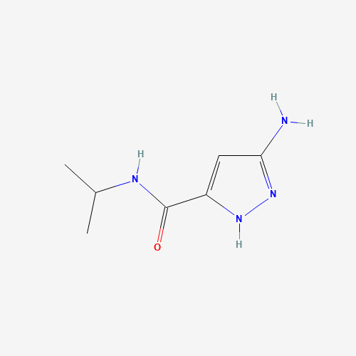 3-amino-N-propan-2-yl-1H-pyrazole-5-carboxamide (CAS: 1342836-30-9) - Related Chemical Product