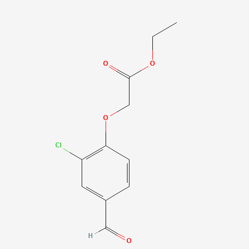 ethyl 2-(2-chloro-4-formylphenoxy)acetate (CAS: 16231-54-2) - Related Chemical Product