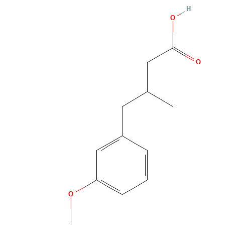 4-(3-methoxyphenyl)-3-methylbutanoic acid (CAS: 54961-40-9) - Related Chemical Product
