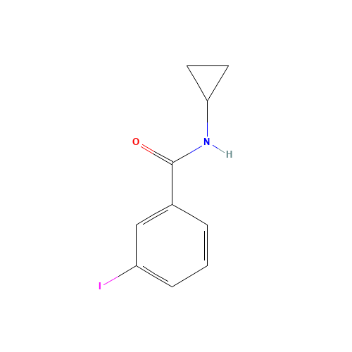 N-cyclopropyl-3-iodobenzamide (CAS: 909187-12-8) - Related Chemical Product