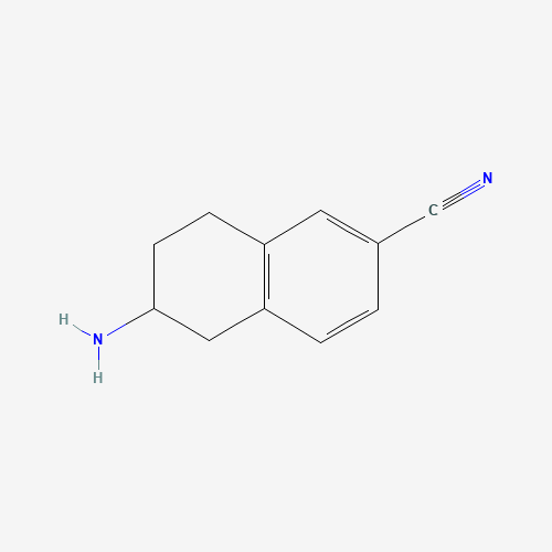 6-amino-5,6,7,8-tetrahydronaphthalene-2-carbonitrile (CAS: 1273672-95-9) - Related Chemical Product