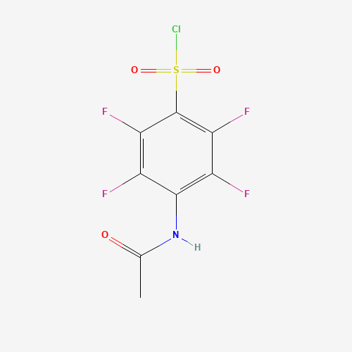 4-acetamido-2,3,5,6-tetrafluorobenzenesulfonyl chloride (CAS: 651-90-1) - Related Chemical Product