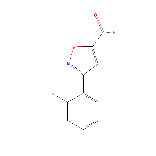 3-(2-methylphenyl)-1,2-oxazole-5-carbaldehyde (CAS: 885273-90-5) - Related Chemical Product