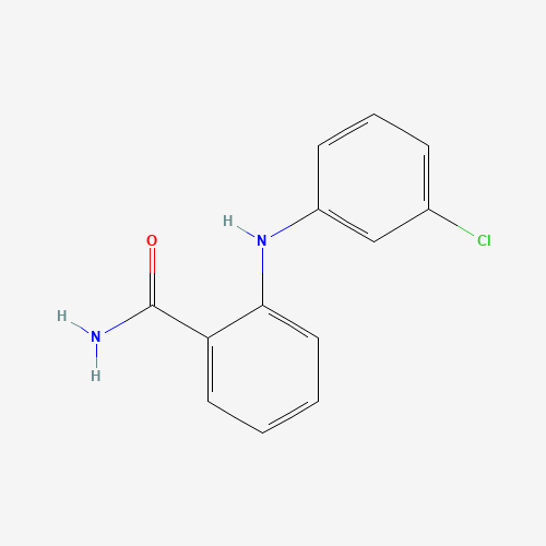 2-(3-chloroanilino)benzamide (CAS: 13625-33-7) - Related Chemical Product