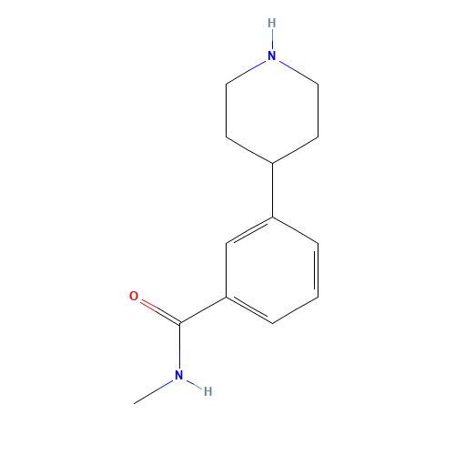 N-methyl-3-piperidin-4-ylbenzamide (CAS: 1221279-03-3) - Related Chemical Product