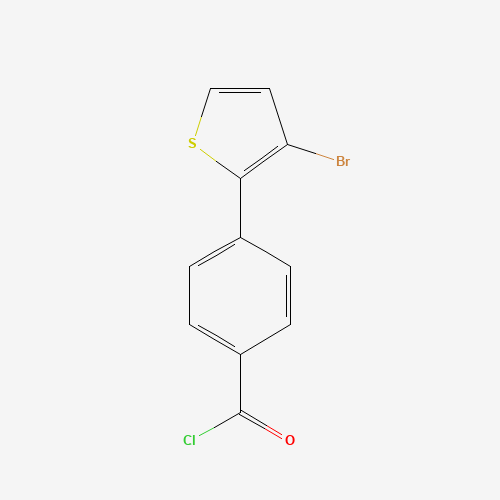 4-(3-bromothiophen-2-yl)benzoyl chloride (CAS: 934570-50-0) - Related Chemical Product