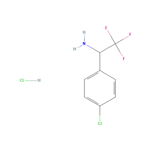 1-(4-chlorophenyl)-2,2,2-trifluoroethanamine;hydrochloride (CAS: 65990-86-5) - Related Chemical Product