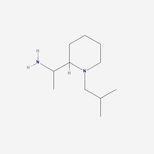 1-[1-(2-methylpropyl)piperidin-2-yl]ethanamine (CAS: 905705-79-5) - Related Chemical Product