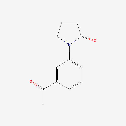 1-(3-acetylphenyl)pyrrolidin-2-one (CAS: 765917-13-3) - Related Chemical Product