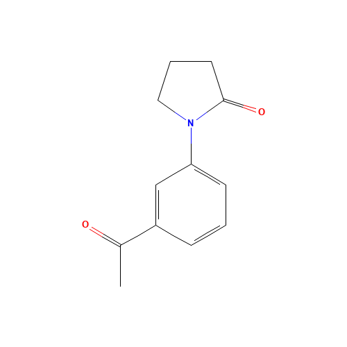 1-(3-acetylphenyl)pyrrolidin-2-one (CAS: 765917-13-3) - Related Chemical Product