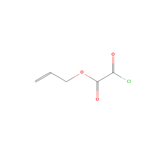 prop-2-enyl 2-chloro-2-oxoacetate (CAS: 74503-07-4) - Chemical Structure and Molecular Formula 