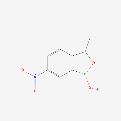 1-hydroxy-3-methyl-6-nitro-3H-2,1-benzoxaborole (CAS: 1266121-73-6) - Related Chemical Product