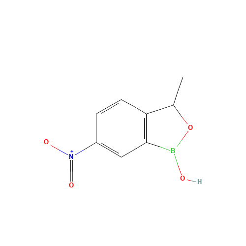 1-hydroxy-3-methyl-6-nitro-3H-2,1-benzoxaborole (CAS: 1266121-73-6) - Related Chemical Product