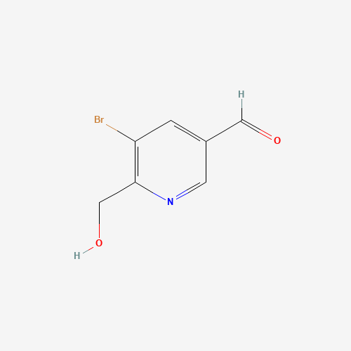 5-bromo-6-(hydroxymethyl)pyridine-3-carbaldehyde (CAS: 1235486-28-8) - Related Chemical Product