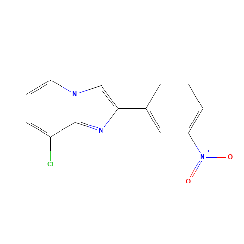 8-chloro-2-(3-nitrophenyl)imidazo[1,2-a]pyridine (CAS: 481049-53-0) - Related Chemical Product