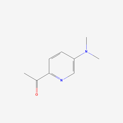 1-[5-(dimethylamino)pyridin-2-yl]ethanone (CAS: 214701-20-9) - Related Chemical Product